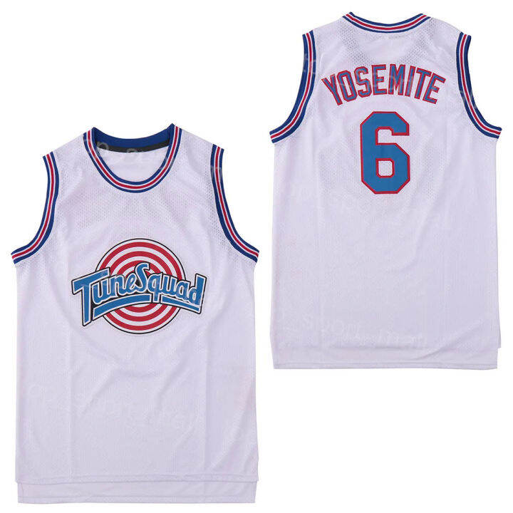 Moive Basketball Tune Squad Jerseys Looney Tunes Space Jam 2 Daffy Duck ...