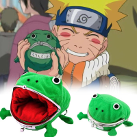 กระเป๋าสตางค์คอสเพลย์อะนิเมะ Naruto Frog Uzumaki แบบพกพาสําหรับเด็ก