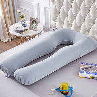 Multi-Function Inflatable U-Shaped Pillow สำหรับสตรีตั้งครรภ์ Sleeping Support Pillow หมอนป้องกันเอว Maternity Bedding