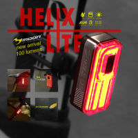 ไฟจักรยาน MOON รุ่น HELIX LITE 100 ลูเมนส์ 100 LUMENS ไฟท้าย จักรยาน REAR LIGHT ยี่ห้อ มูน MOON-SPORT