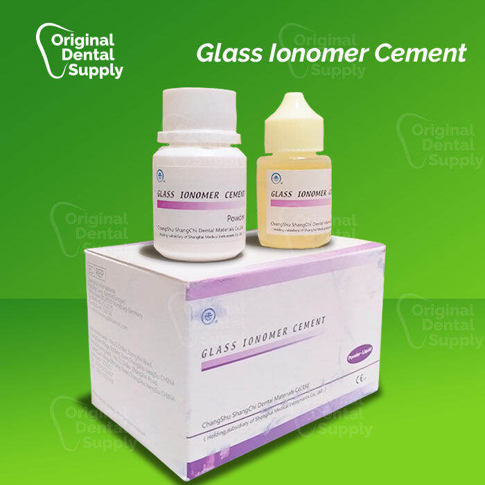 GIC Glass ionomer cement / Lem Behel Self Cure / Tambalan gigi