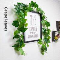 Hanging Ivy Vine Leaves Artificial Garland Plant with Bendable Stems for Wedding Home Décor