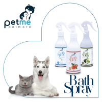 Petme Bath Spray สเปรย์อาบแห้ง โดยไม่ต้องใช้น้ำ มี 3 กลิ่น 250 ml.