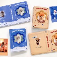 40 Pockets Photocard Holder 3 Inch Flower Hollow Photo Album Kpop Star Chasing Idol Cards Collect Book Cute Photos Album