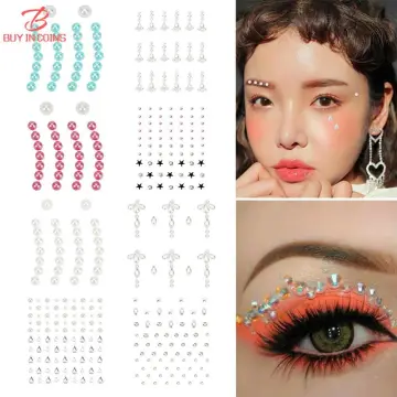Face Jewels- Face Gems Stick on - China Pearl Sticker and Eye Bling Jewels  price
