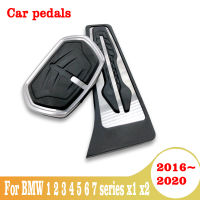 2021For BMW 1 2 3 4 5 6 7 Series G30 G31 G01 G02 740i 750i 750Li Car Pedals Accelerator Brake Pedal Cover Footrest Pad Accessories