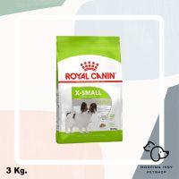 [ลด50%] Royal Canin  3 kg. X-Small Adult อาหารสุนัขโตพันธุ์จิ๋ว อายุ 10 เดือนขึ้นไป