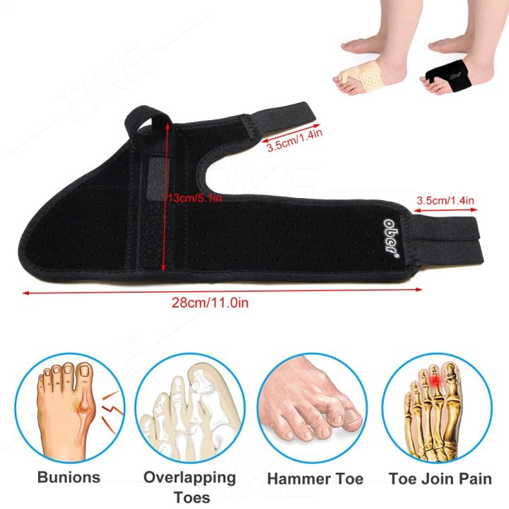 tike-1-piece-upgrade-bunion-corrector-toe-separator-splint-system-medical-device-hallux-valgus-foot-care-pedicure-orthotics-new