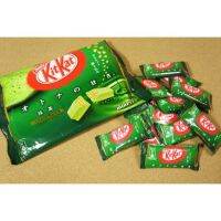 ✨ด่วน✨ (KK-ชาเขียวเข้ม) ช็อกโกแลต Kitkat Chocolate ช็อคโกแลต ของแท้ นำเข้าจากญี่ปุ่น ขนมญี่ปุ่น รบกวนแช่เย็นก่อนทาน KM16.7312❤ราคาพิเศษ❤