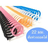 สันห่วงถอดได้ 22mm. สมุดเติมไส้ สมุดรีฟิล สันห่วง สันห่วงเข้าเล่ม