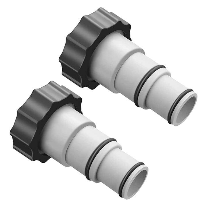 2PCS Replacement Hose Adapter for Intex Above Ground Swimming Pool, 1.5