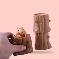 Decompression Toy Stress Relief for Squeeze Telescopic Squirrel Arise Design Silicone Prank Squishy Toys