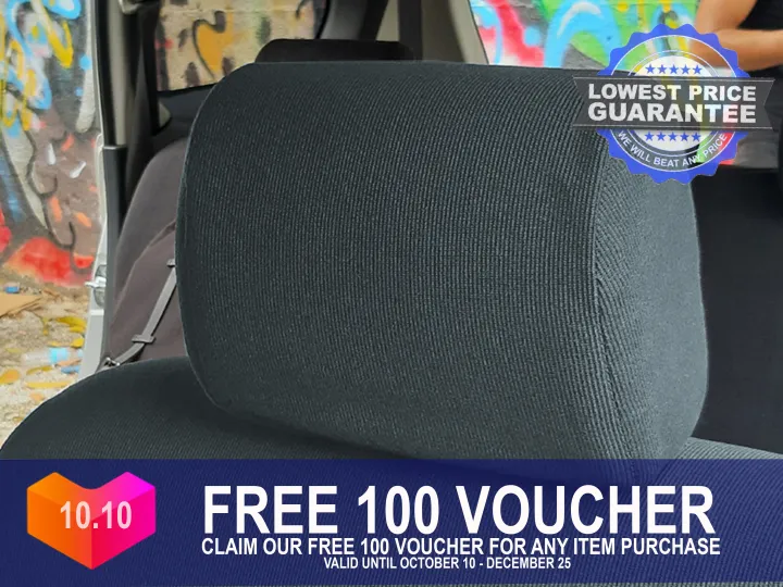 Mitsubishi Mirage G4 GLS Pure Seat Cover Corduroy Gray Lazada PH