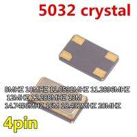 10pcs 5032 quartz crystal 4pin 5*3.2mm 8MHZ 10MHZ 11.0592MHZ 11.2896MHZ 12MHZ 12.288MHZ 13M 14.7456MHZ 16M 18.432MHZ 20MHZ WATTY Electronics