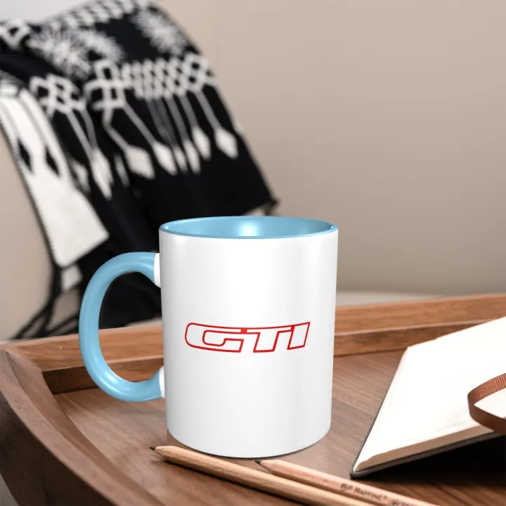 GTI Coffee Mug with Handle Tea Cup Novelty Coffee Cup Idea Gift for Men ...