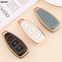 Fashion TPU Car Remote Key Case Cover Shell For Ford Fiesta Focus 3 4 Mondeo Ecosport Kuga Focus ST Protector Accessories