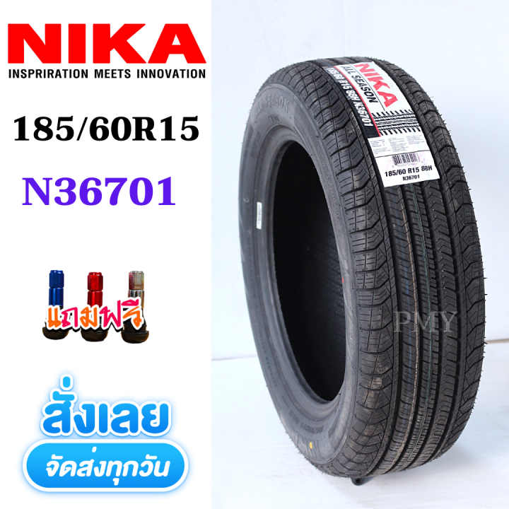 185-60r15-ยี่ห้อ-nika-รุ่น-n36701-ราคาต่อ1เส้น-ยางใหม่แท้-100-ราคาพิเศษสุดๆ