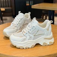 CODadoqkxDGE Ulzzang Womens Sports Shoes Korea Casual Fashion Retro Platform Lace-up Sneakers Wanita Sepatu