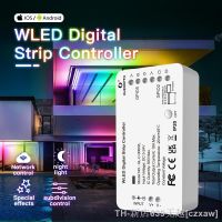 【LZ】☞✙  GLEDOPTO WLED LED Strip Controller Smart Light 100 Dynamic Lighting Mode DIY WiFi APP Control 800 IC WS2812b WS2811 SK6812 Strip