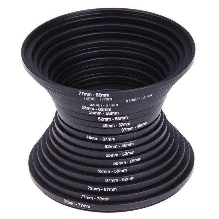 18piece-37-82mm-lens-camera-mount-ring-filter-adapter-set-photography-converter-accessories-step-up-down