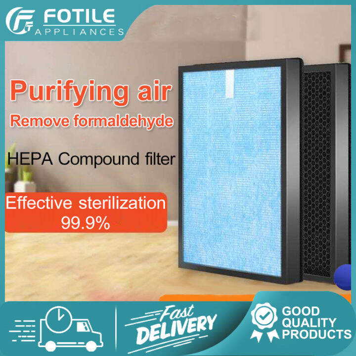 A full set of filters and air purifiers for 32 square meters of rooms