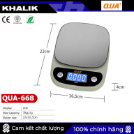 Cân điện tử tiểu ly nhà bếp 5kg QUA-668 dùng pin thumbnail