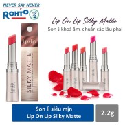 Son trang điểm - Lip On Lip Silky Matte