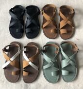 Sandal Nam Nữ JOURNEY Xỏ Ngón Dây Đan Chất Liệu Da Cao Cấp 0726.