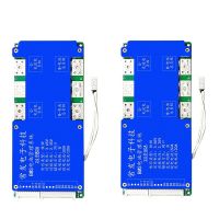 24S 72V LiFePO4 Battery Protection Board Same Port with Equalization Temperature Control BMS Battery Board