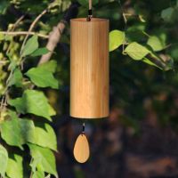Wind Bells Outdoor Wind Chimes Spiritual Sound Healing Meditation Chime Outside Windchimes Hanging Bell Bamboo Japanese Musical