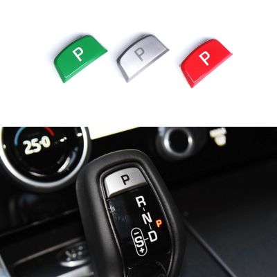 Car Gear Shift Lever Chrome P Button Cover Gear Change Lid Release Button Key Cover For Land Rover Range Rover for Jaguar F-TYPE