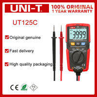 เครื่องทดสอบความถี่ต้านทานความจุเครื่องวัดดิจิตอลขนาดเล็ก UNI-T UT125C มีการป้องกันเกินพิกัดด้วยออดเครื่องมือตรวจสอบ NCV