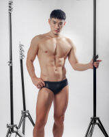 กางเกงว่ายน้ำ UNDERRSKIIN 03 black