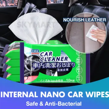 Refresh Car Interior Cleaning Kit Cleaner, Protectant & Leather  Antibacterial Wet Wipes - China Car Interior Cleaning Kit and Car Cleaner  price