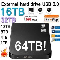 ₪ Original ฮาร์ดไดรฟ์ภายนอก 2TB ความเร็วสูง SSD 1TB ภายนอกแบบพกพา SSD Hard Disk Solid-state Disk hard Drive สำหรับแล็ปท็อป // Mac