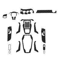 สำหรับ Benz AMG Class-A 2019-2023ภายในรถคาร์บอนไฟเบอร์ฟิล์ม5D คอนโซลกลาง Anti Scratch Resist ฟิล์ม Accessorie