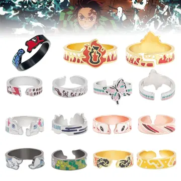 cosplay anime demon slayer bracelet bangle for women men silicone ring  kimetsu no yaiba Tanjirou Nezuko Zenitsu Giyuu Shinobu  AliExpress