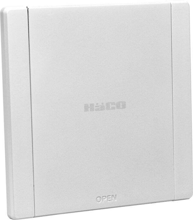 haco-เต้ารับฝังผนังอะลูมิเนียม-สีขาว-รุ่น-hbs-103z-wh-p-สวิฟท์หรือพรีโม่