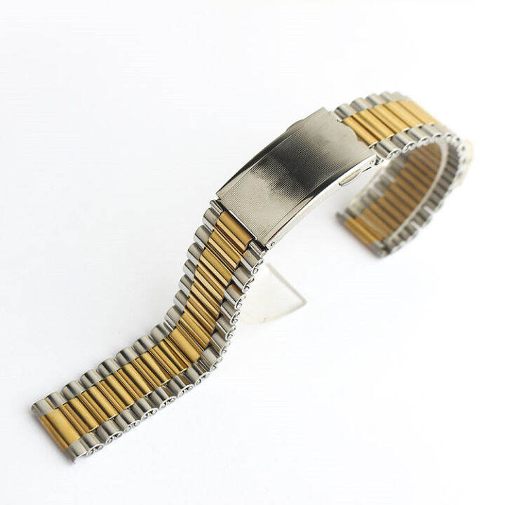 18mm-stainless-steel-parts-watch-band-strap-silver-metal-watch-bracelets-watch-accessories-for-rado-พร้อมส่ง