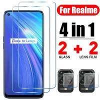 （ ATV ）ตัวป้องกันหน้าจอ4in1สำหรับ Realme5G 75G 7ILensGlass ForC21 66S 6i 55i 5SGlass