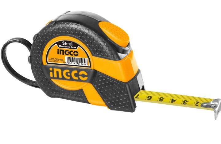 Ingco Industrial Steel Measuring tape 10M SELF LOCK FUNCTION HSMT081025 ...