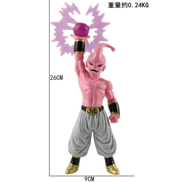 25cm-dragon-ball-majin-buu-anime-figure-super-buu-figurine-pvc-action-figures-gk-statue-collection-model-toys-for-children-gifts