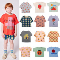 2022 Summer BC Kids T-shirts Cartoon Bobo Childrens T Shirts Boys And Girls Top Clothes Set Baby Boy Girls clothes T-shirts