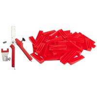 【CW】 Accurate Leveling System100 Wedges 1Tile Pliers Floor Wall Flat Leveler Plastic Spacers Constructions