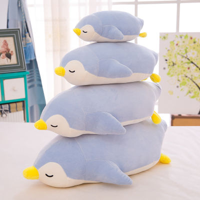 35CM Plush Toys Soft Stuffed Pillow Lovely Penguin Sleep Comfort Toy for Kids Baby Toddler