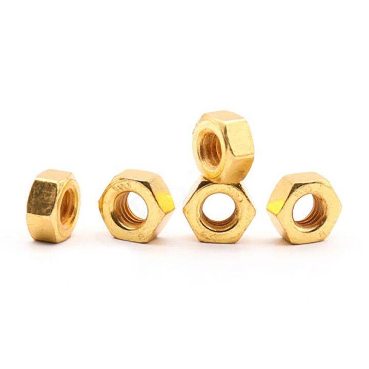 10-20-50pcs-m2-m2-5-m3-m4-m5-m6-hex-nuts-titanium-plating-gold-carbon-steel-hexagon-nuts-fasteners-hardware-tools-nails-screws-fasteners