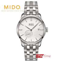 Mido Belluna Silver Dial Automatic นาฬิกาข้อมือผู้ชาย สแตนเลสแท้ รุ่น M024.428.11.031.00