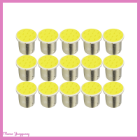 Manao 10/1pcs 1156 cob 12LED BA15S ไฟเลี้ยว LED ภายในรถ