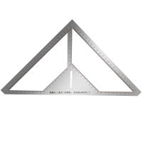 Stainless Steel Floor Drain Ruler Multifunction Tile Triangle Ruler Multiple Patterns Bricklayer Bathroom Measuring gauge Tool