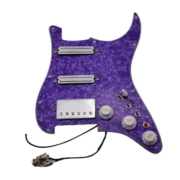 XMHSS Strat Guitar Pickups Alnico V Humbucker Pickup Prewired